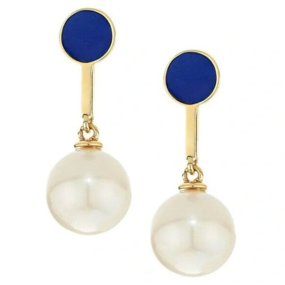 KATE SPADE • Pearls Of Wisdom Pearl Drop Earrings - Picture 1 of 3